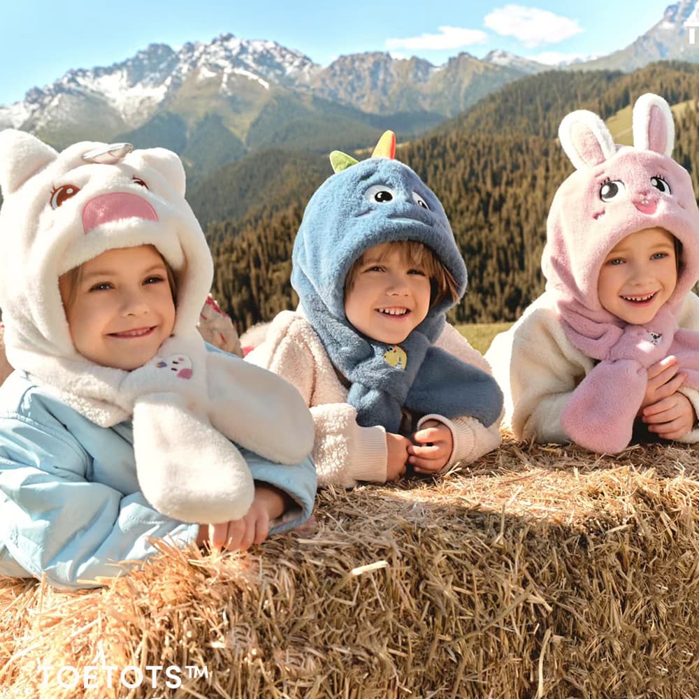 Bonnet d'hiver câlin d'animal