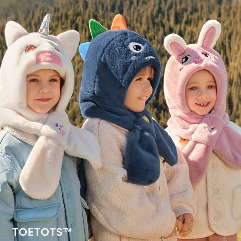 Bonnet d'hiver câlin d'animal