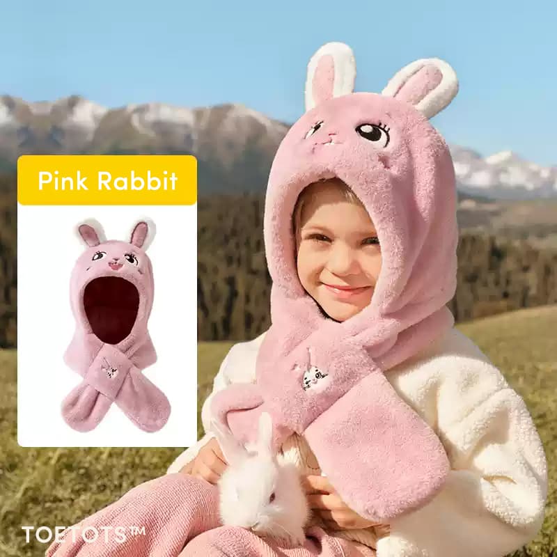 Bonnet d'hiver câlin d'animal