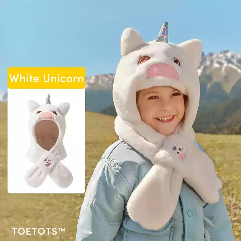 Bonnet d'hiver câlin d'animal