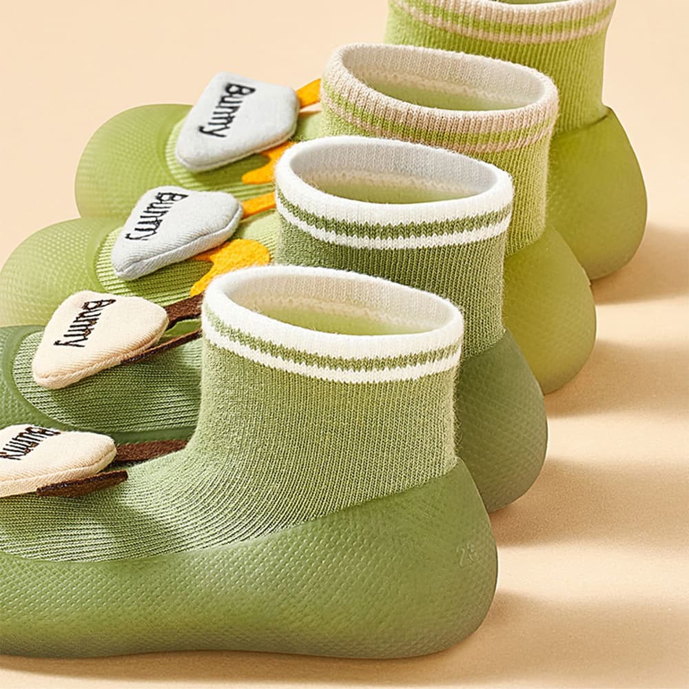 Chaussons-Chaussettes Antidérapants Lapin pour Tout-Petits