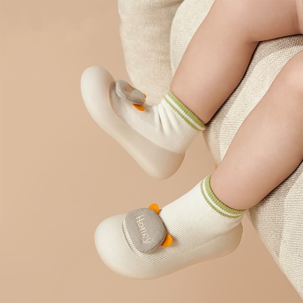 Chaussons-Chaussettes Antidérapants Lapin pour Tout-Petits
