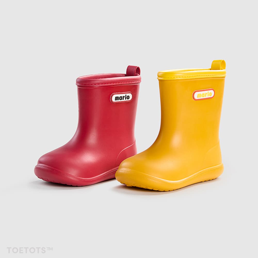 Wholesale Ankle Short Boots Natural Rubber Rain on sale Boots Children