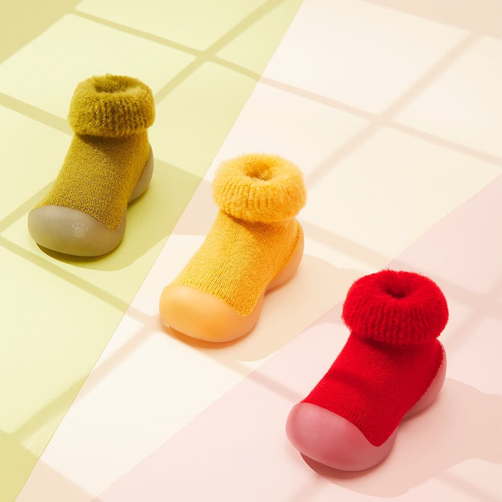 Lil Warmers - أحذية جورب مضادة للانزلاق للأطفال الصغار