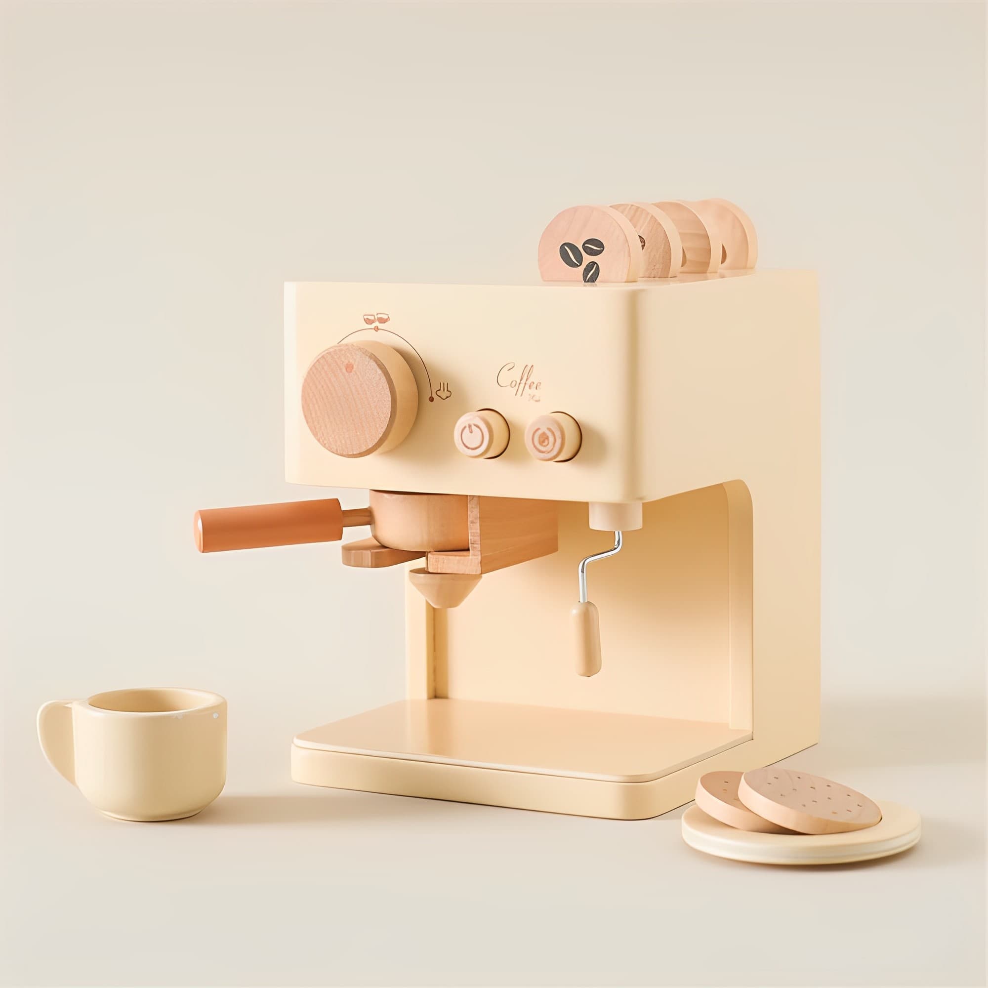 Machine à café - Jouets en bois