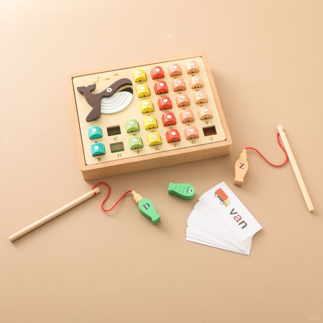 Alphabet Fishing Adventure - Wooden Toys