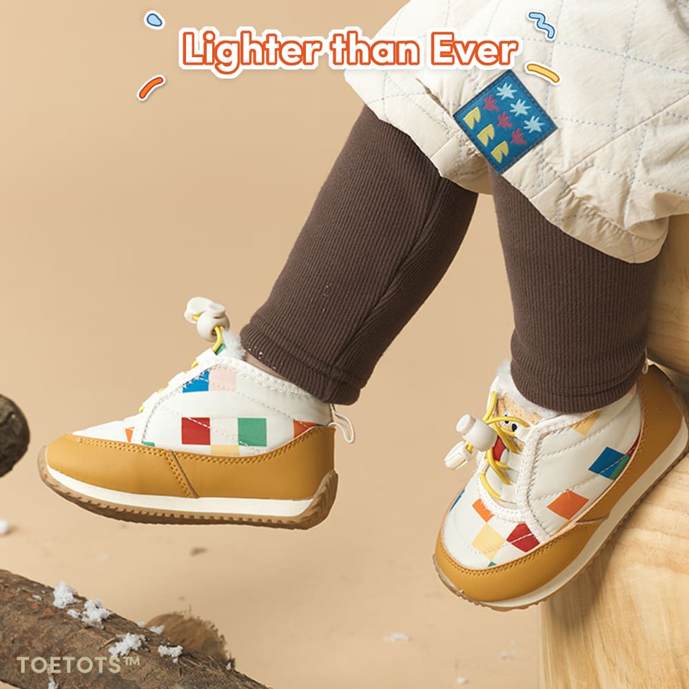 Snowy Mosaic - Kids Winter Boots