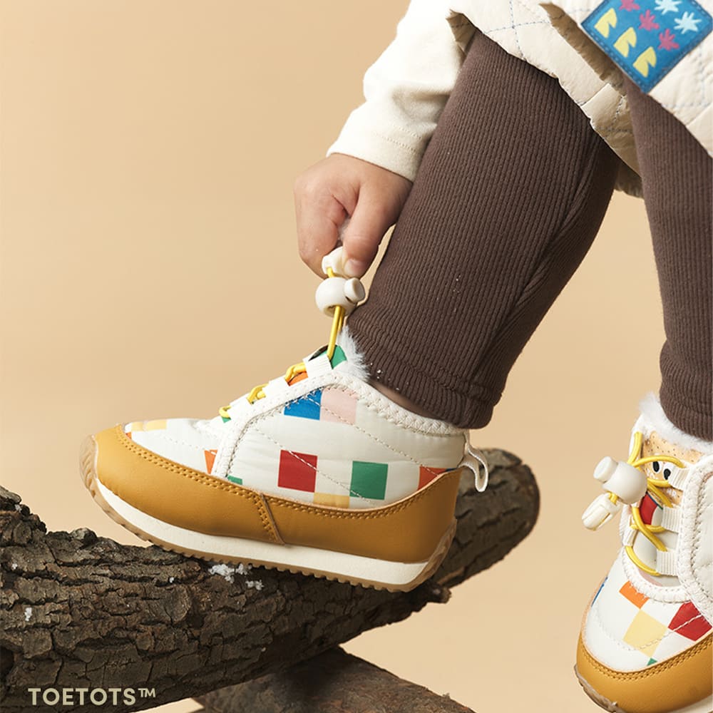 Snowy Mosaic - Kids Winter Boots