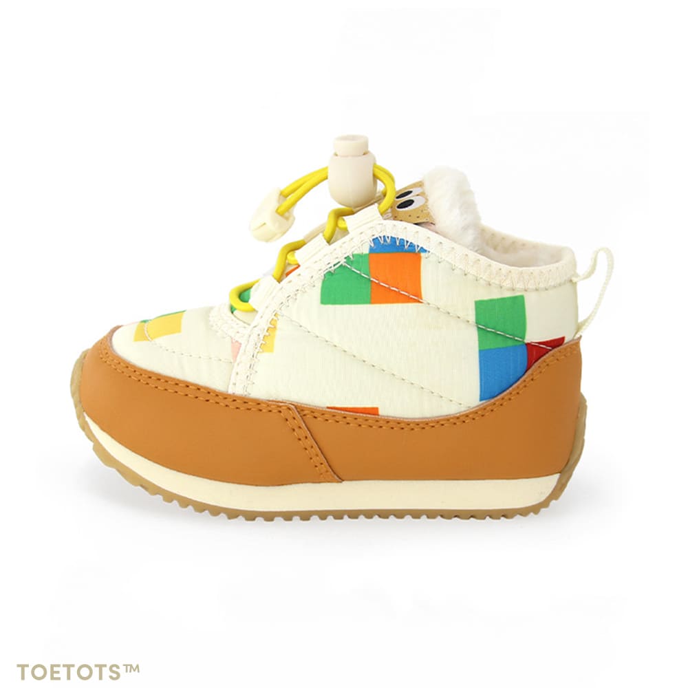 Snowy Mosaic - Kids Winter Boots