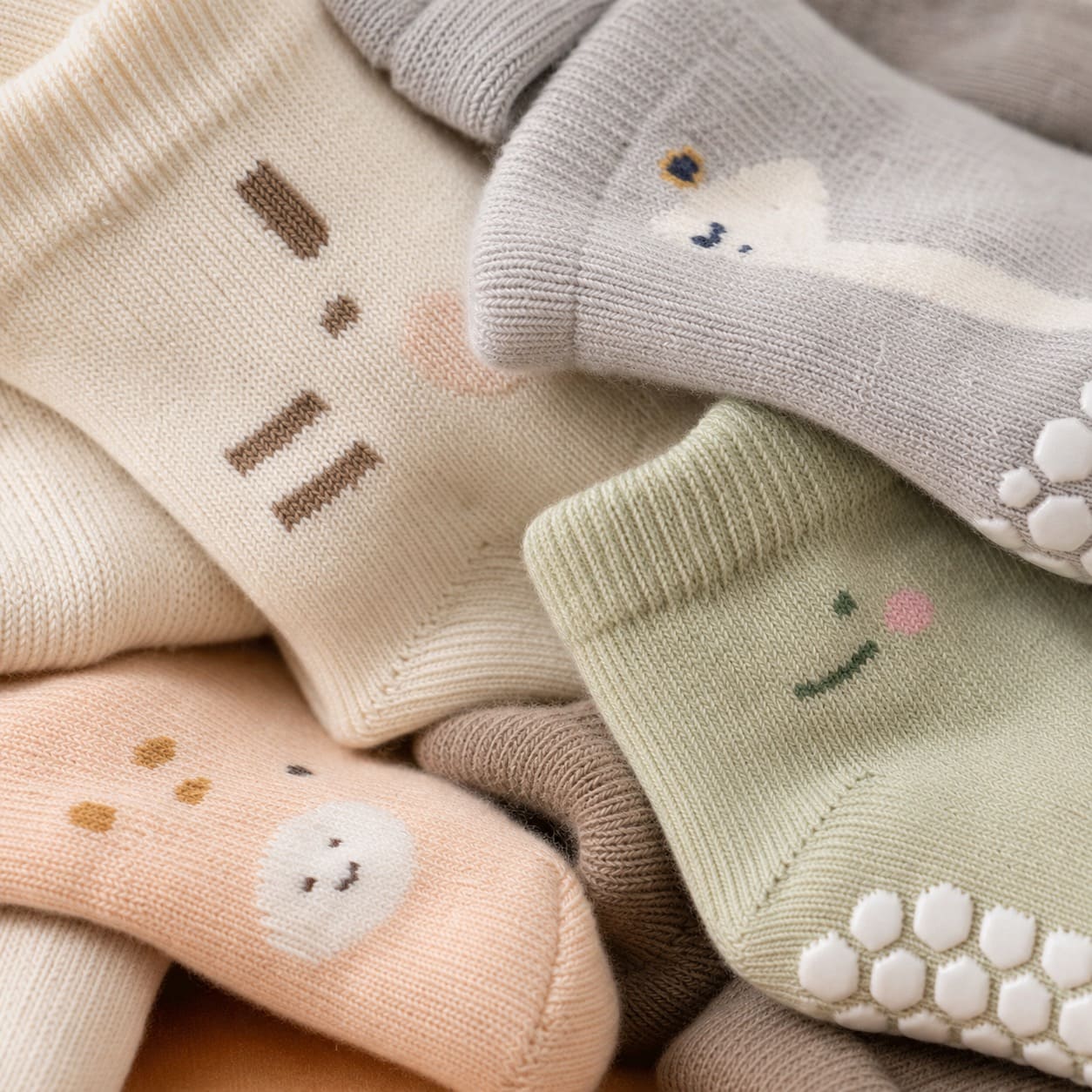 SoftNest – Toddler Grip Socks